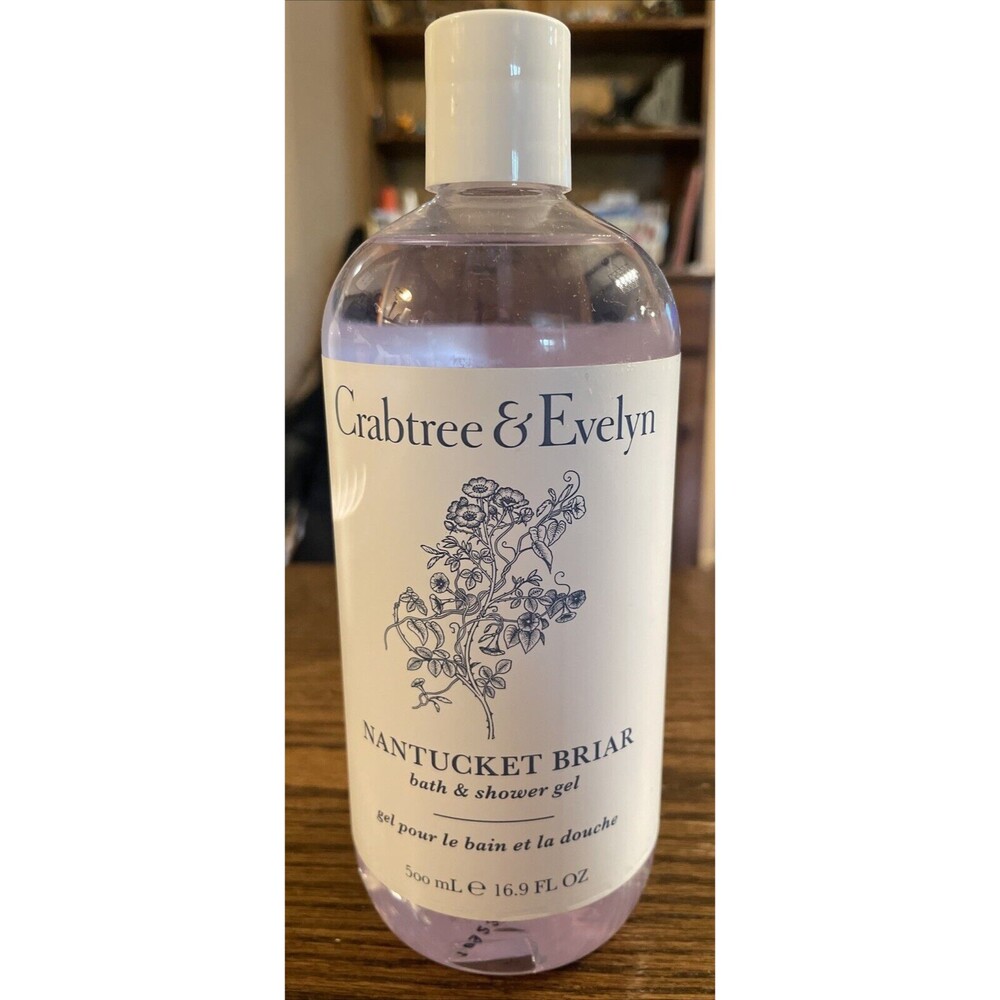CRABTREE & EVELYN ~~ NANTUCKET BRIAR ~~ BATH & SHOWER GEL 16.9 OZ New